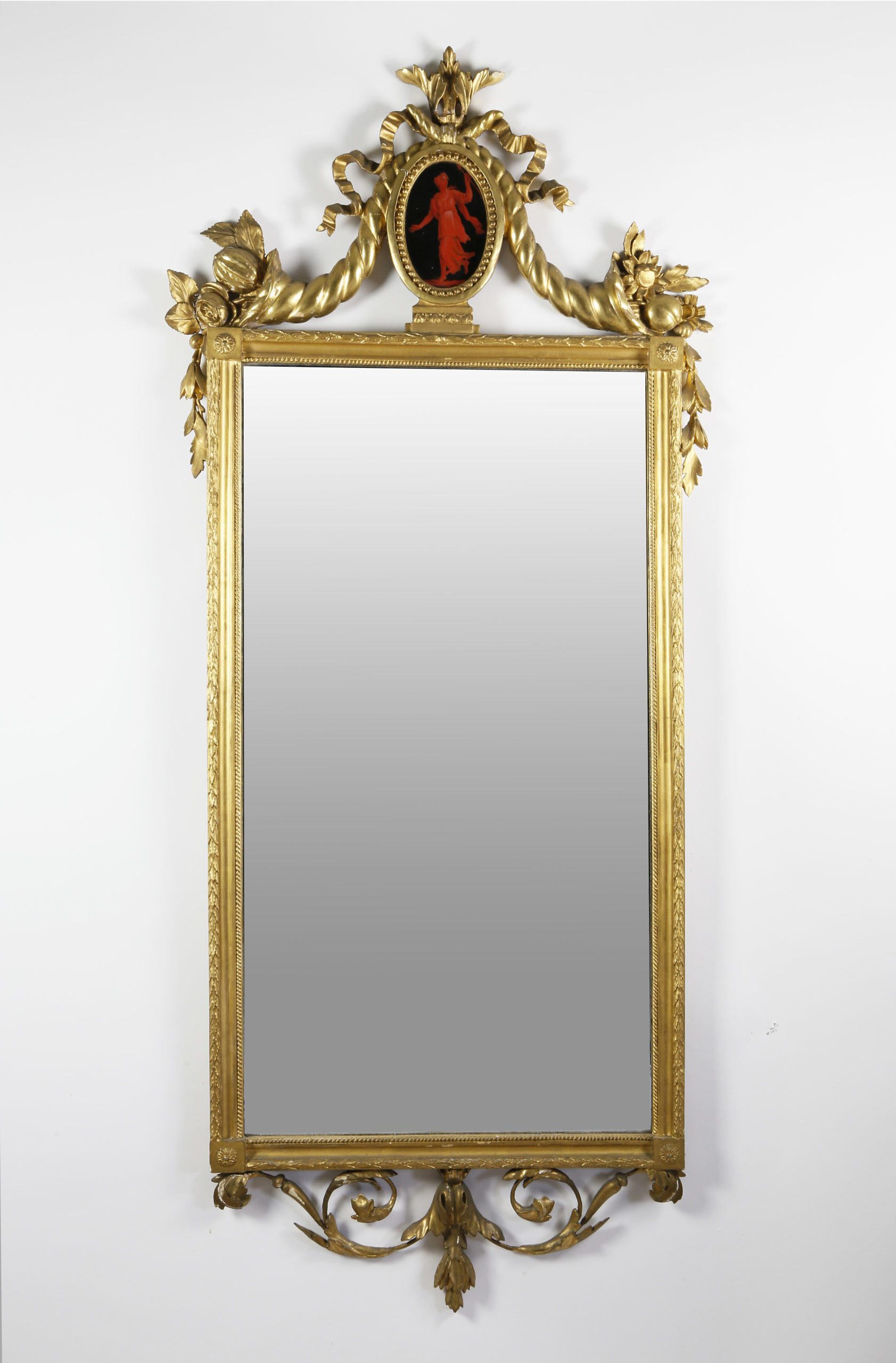 Neoclassical Gilt Mirror Neoclassical Gilt Framed Mirror, 18th