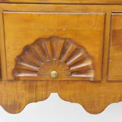  American Cherrywood Queen Anne Highboy, circa 1760