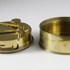 Brass Circular Pocket Sextant by Cary, London, 19th Century,