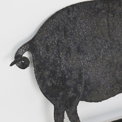 American Cast Iron Pig Weathervane, circa 1840