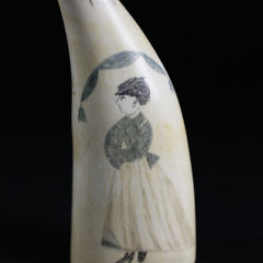 102-4817 Scrimshaw Sperm Whale Tooth Woman A_MG_8275