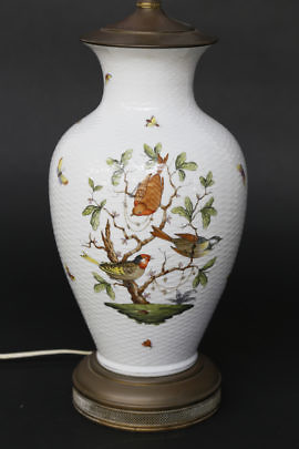 14-4421 Herend Porcelain Lamp A_MG_8385