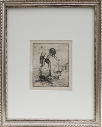 14-4850 Eliza Gardner Etching Boy with Boat A_MG_8498