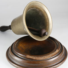 American Brass and Wood School House Bell