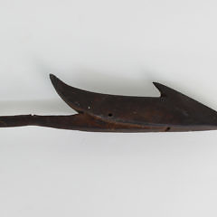 Wrought Iron Whaling Toggle Harpoon, circa 1850