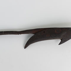 Wrought Iron Whaling Toggle Harpoon, circa 1850