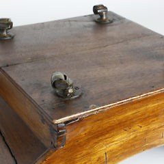 Regency Mahogany Cheese Wheel Caddy, circa 1820