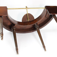 George III Regency Mahogany Wine Tasting Table, circa 1820