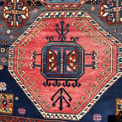 Hand Woven Tribal Kazak Carpet