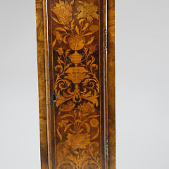 Hy Hindley Marquetry Inlaid Grandmother Clock, mid 18th Century