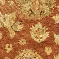 Contemporary Oushak Hand Woven Carpet