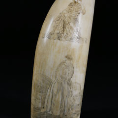 96-4817 Scrimshaw Tooth Sailor with Net A_MG_8282