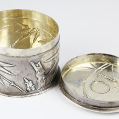 Chinese Export Silver Box, circa 1925