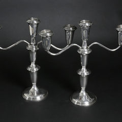 101 Pair Sterling Candelabra A_9775