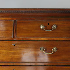 George III English Mahogany Chest on Chest, 18th Century