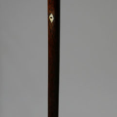 Whale Ivory and Wood Walking Stick, circa 1850