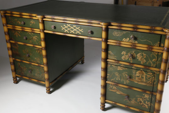 122-4820 Green Chinoiserie Desk A_MG_9694 2