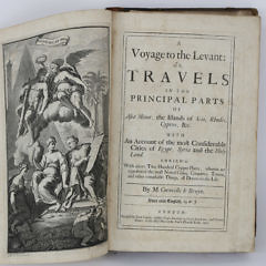 Book: “A Voyage to the Levant”