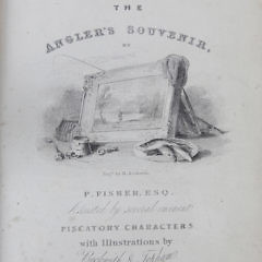 Book: “The Angler’s Souvenir”