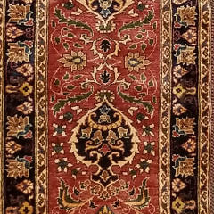 Hand Knotted Kazak Carpet Runner