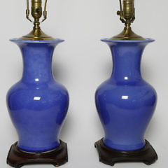 1518-54 Pair Cobalt Glaze Lamps A_MG_9136