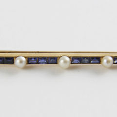 167-4800 Sapphire Pearl Bar Pin A_MG_8819