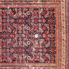 Antique Persian Hand Knotted Oriental Carpet