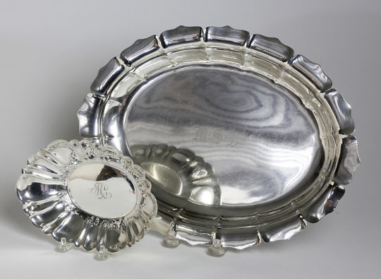 17-4777 Sterling Tray and Dish A_9755