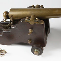 Strong Firearms Company Brass Yacht Signal Saluting Cannon, circa 1900