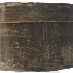 Important and Fine Baleen Ditty Box, circa 1846