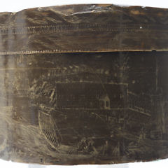Important and Fine Baleen Ditty Box, circa 1846