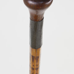 2315-955 Folk Art Inlaid Walking Stick A_MG_0007 2