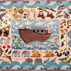 2316-955 Claire Murray Noahs Ark Rug A IMG_3596