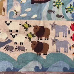 Hand Hooked 100% Wool Claire Murray “Noah’s Ark” Rug