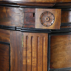 Gillow & Co. of London Ebonized Figured Mahogany Kidney Shaped Kneehole Desk, 19th Century