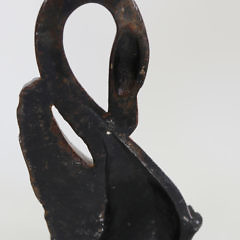 Antique Cast Iron Swan Doorstop, circa 1920