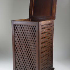 Scarce Teak Wood Yacht Sail Hamper, late 19th Century