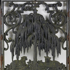 American Cast Iron Gate, circa 1820-1840