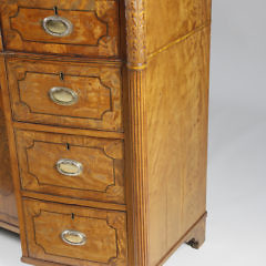 English Inlaid Satinwood Bow Front Server, circa 1820