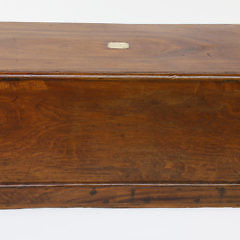 Chinese Export Camphorwood Sea Chest, mid 19th Century