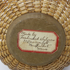 Ferdinand Sylvaro Nantucket Basket, circa 1930-1940