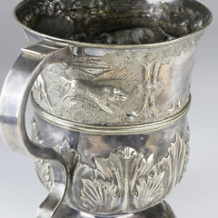 Silver Plated Hunting Trophy Cup, 19th Century