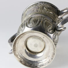 Silver Plated Hunting Trophy Cup, 19th Century