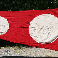 Large Antique Naval Corpen Maneuver Pennant Signal Flag