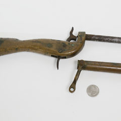 Bronze Shoulder Fired Percussion Cap Life Saving Line Throwing Gun, 19th Century