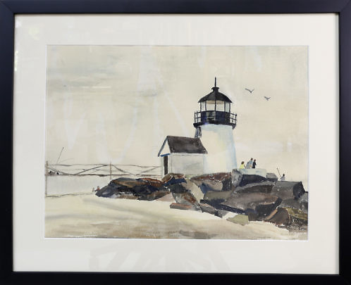 526-1865 Tuttle Watercolor Brant Point A_9729