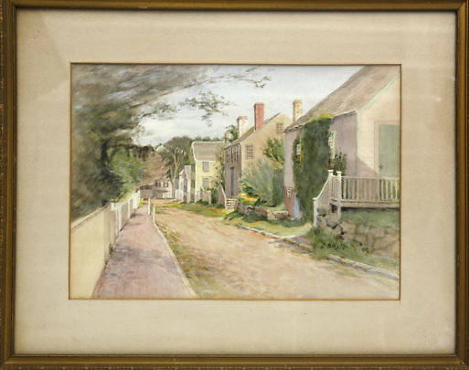 527-1865 JB Reid Watercolor Ash Lane A_9492