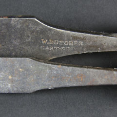 Three Whaler Made Whale Bone and Steel Woodworking Tools, circa 1850