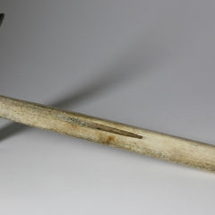 Whaler Made Whalebone and Steel Hammer, circa 1850