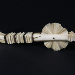 Whaleman Made Whale Ivory Pie Crimper, circa 1850